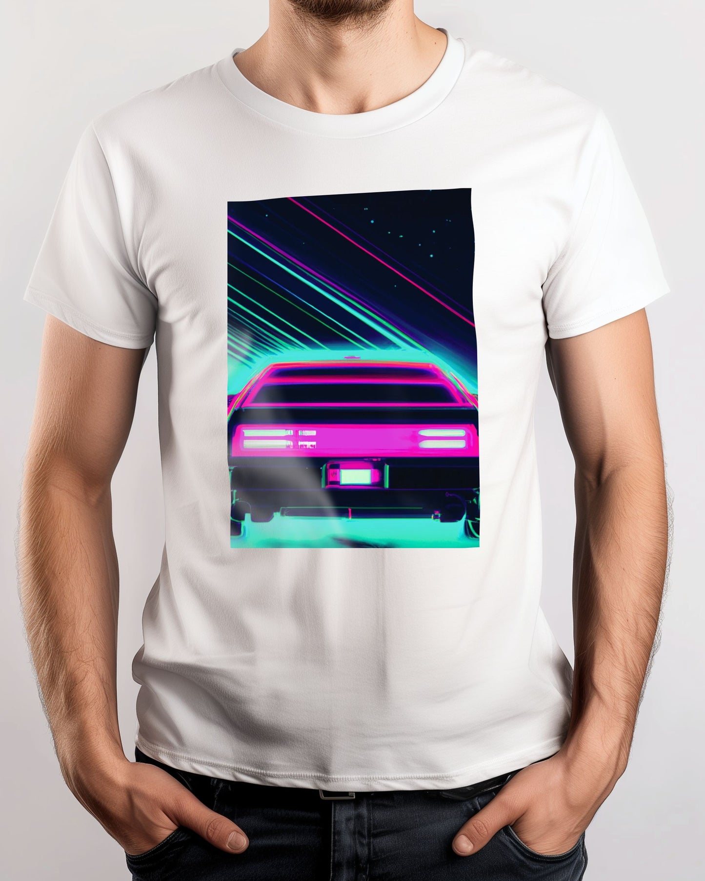 Car Synthwave Space - @MyKido