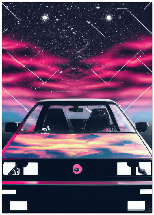 Car Retro Synthwave - @MyKido