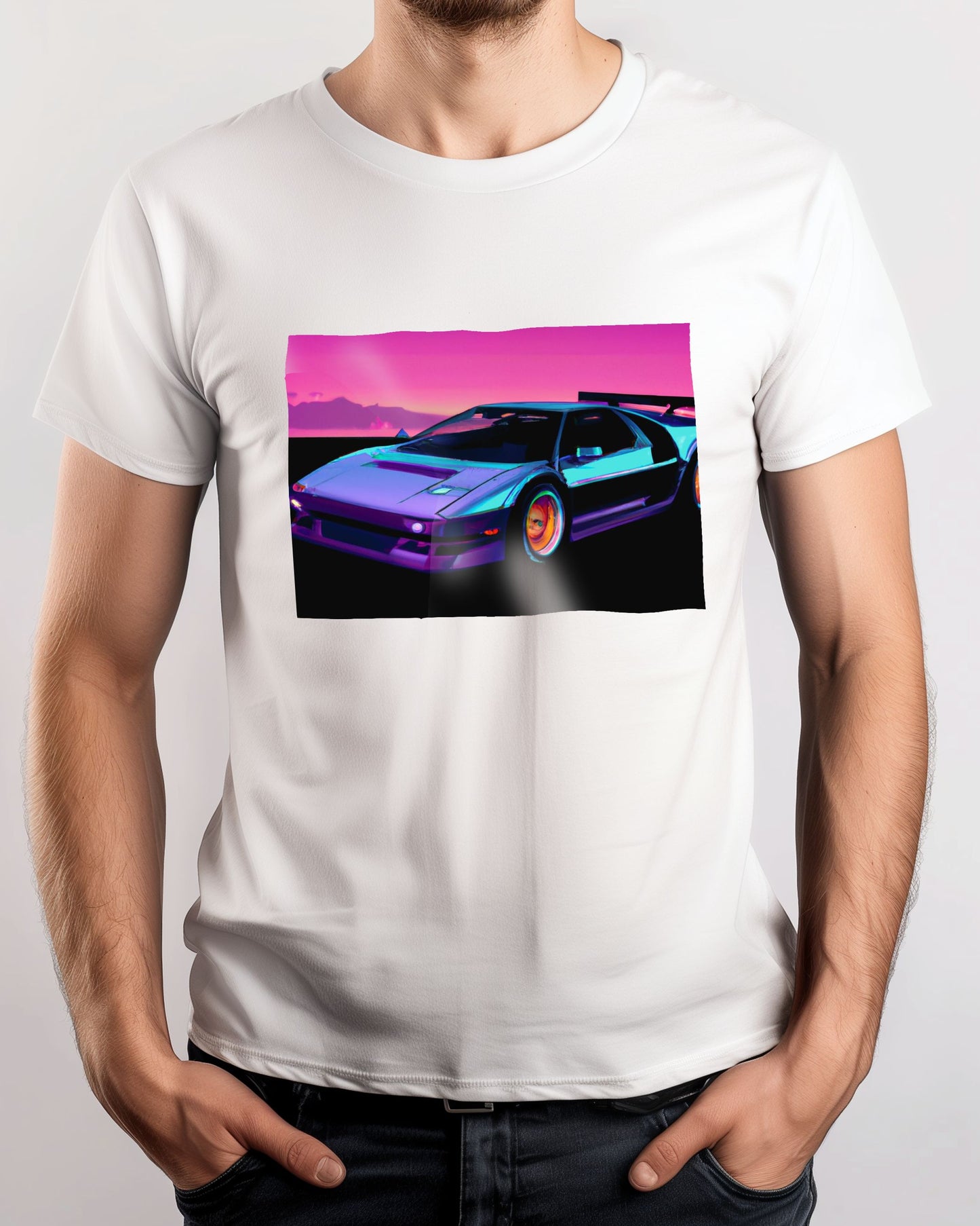 Car Sunset Synthwave - @MyKido