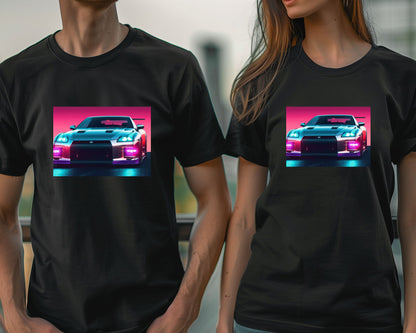 Nissan GT-R Synthwave  - @MyKido