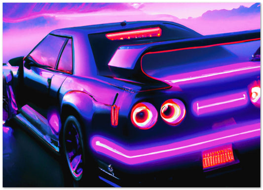 Nissan Retro Synthwave - @MyKido