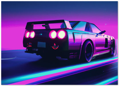 Nissan Neon Synthwave - @MyKido