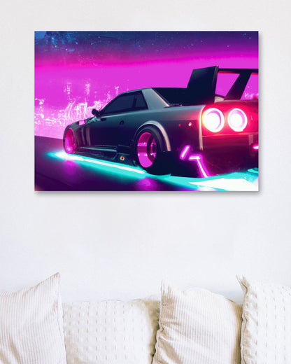 Nissan City Synthwave - @MyKido