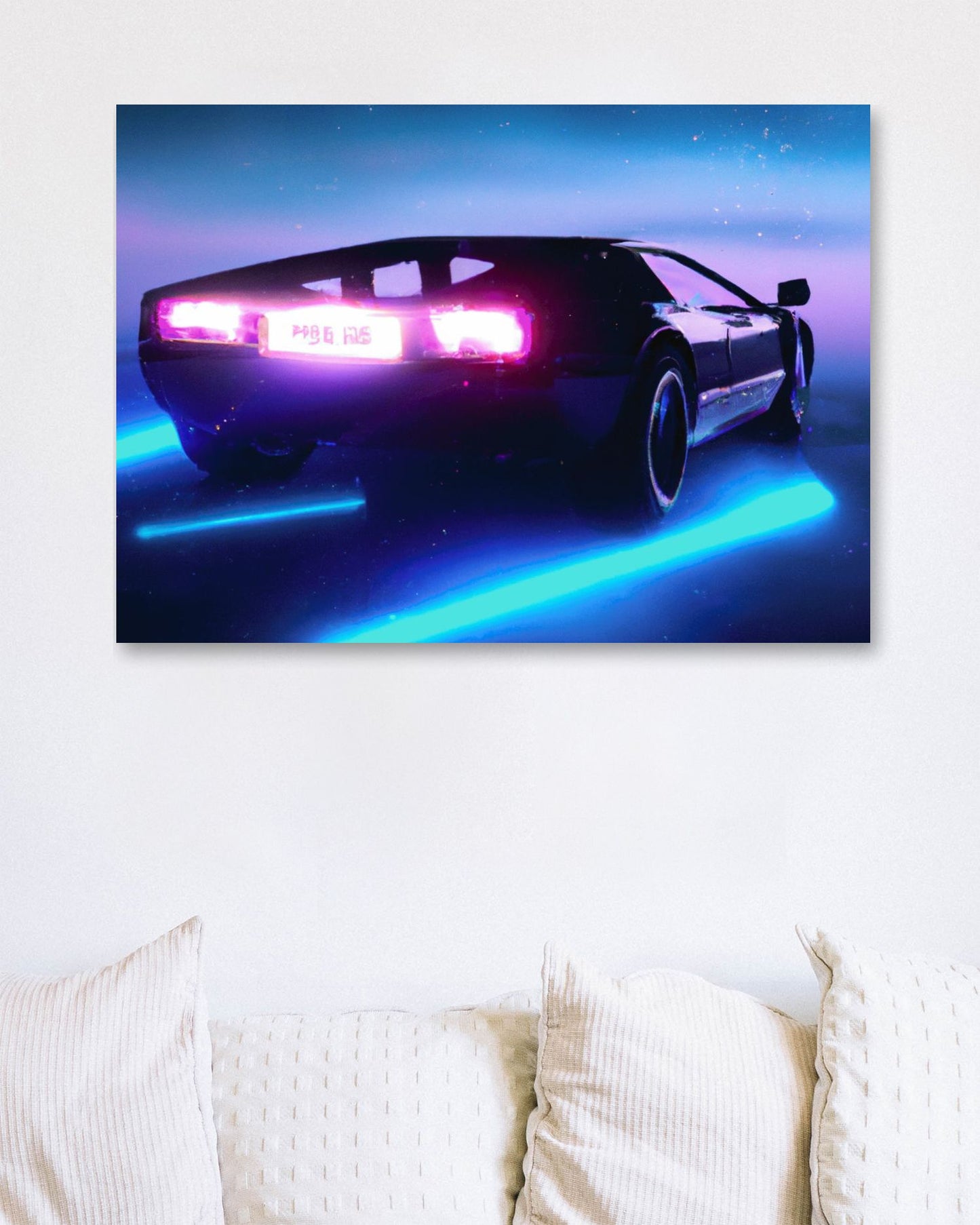 Car Neon Synthwave Sprint - @MyKido