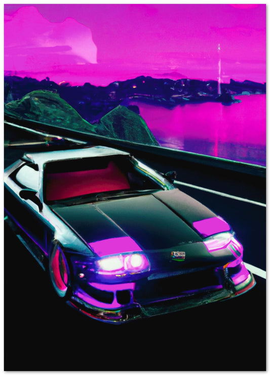 Nissan GT-R Sea Synthwave - @MyKido