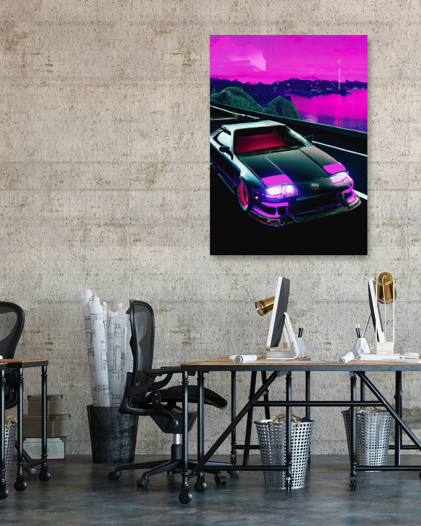 Nissan GT-R Sea Synthwave - @MyKido