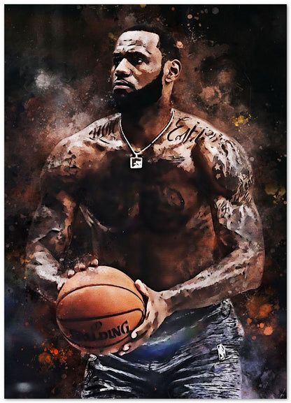 Splatter by LeBron James - @4147_design