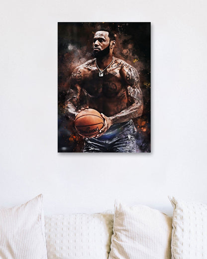 Splatter by LeBron James - @4147_design