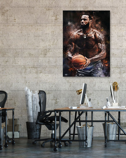 Splatter by LeBron James - @4147_design