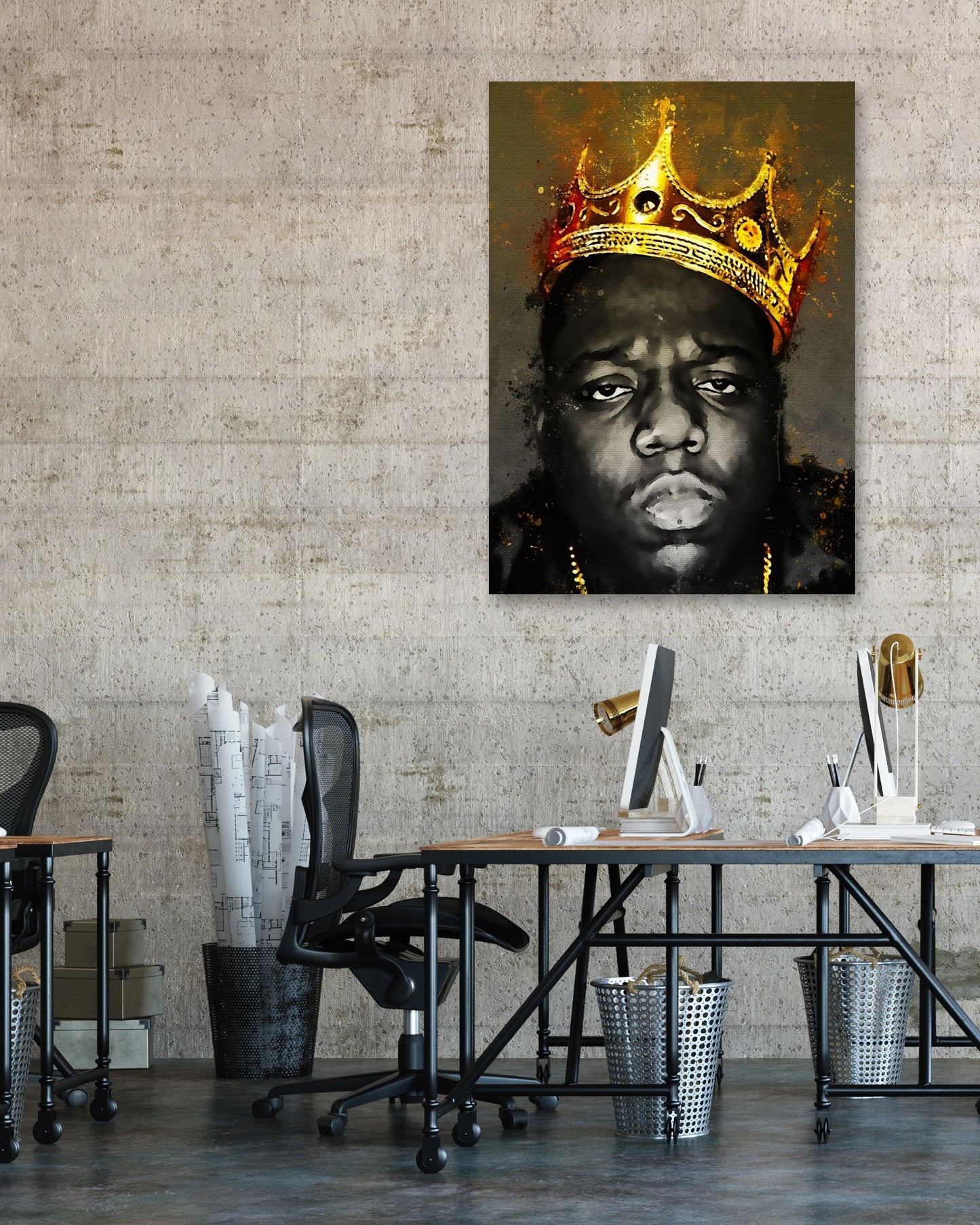 Splatter by biggie smalls new art - @4147_design