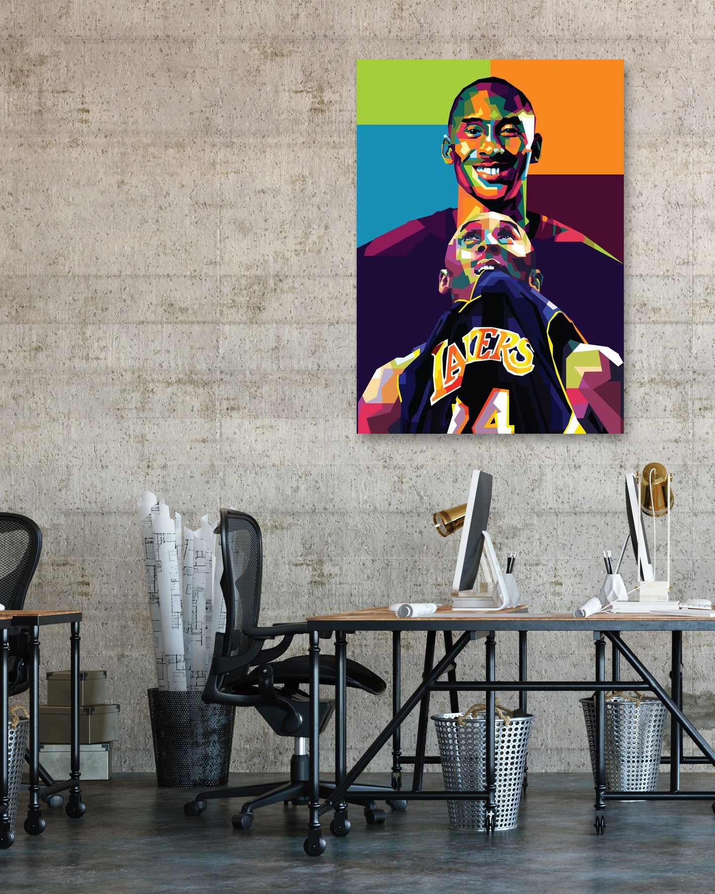 kobe bryant pop art - @DavidArt