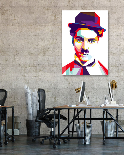 WPAP Charlie Chaplin - @WPAPbyiant