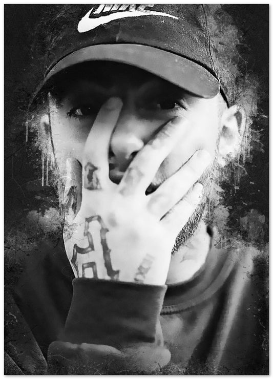 Mac miller paintings - @SanAcrylicstyle