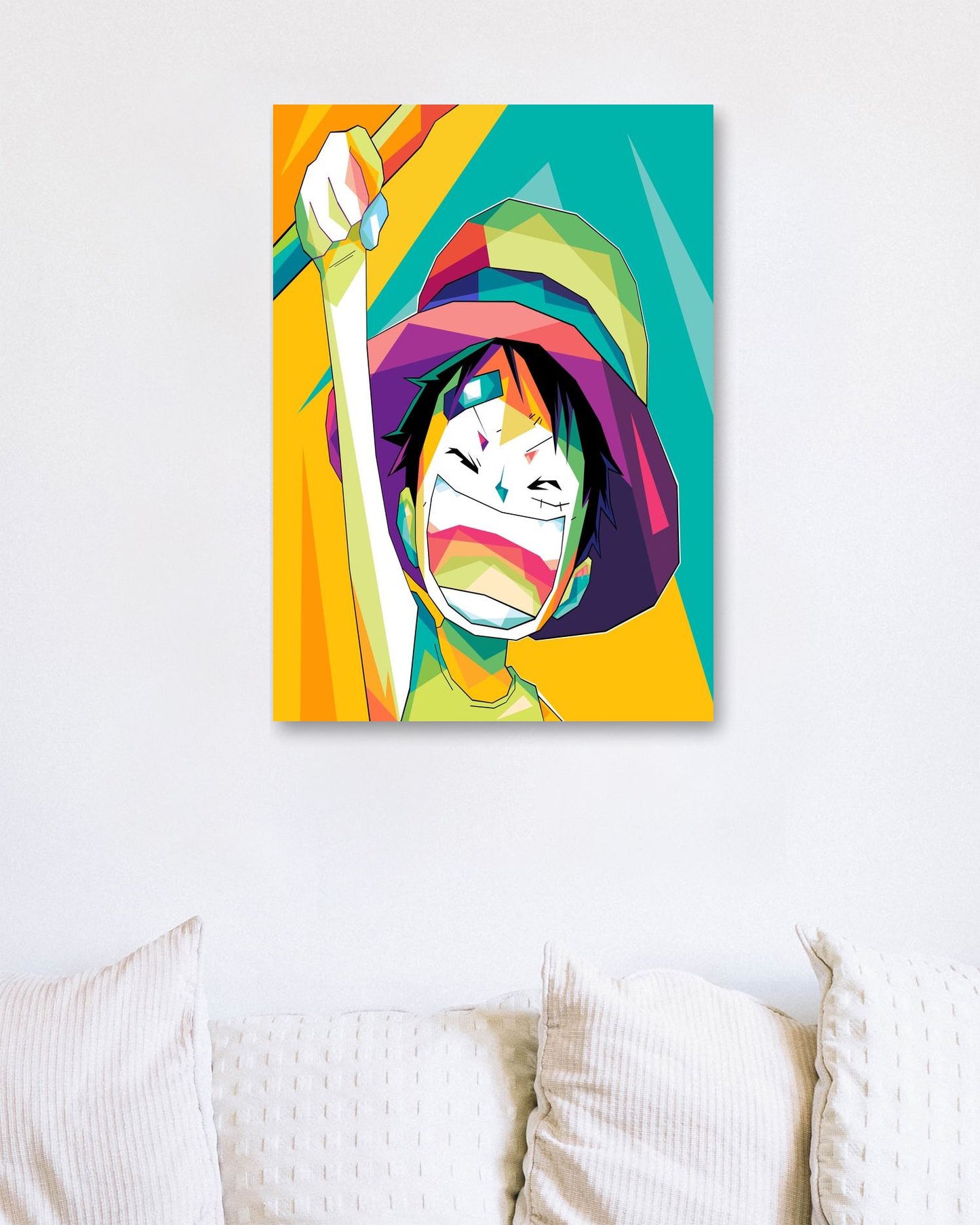 Luffy PopArt - @AsranVektor