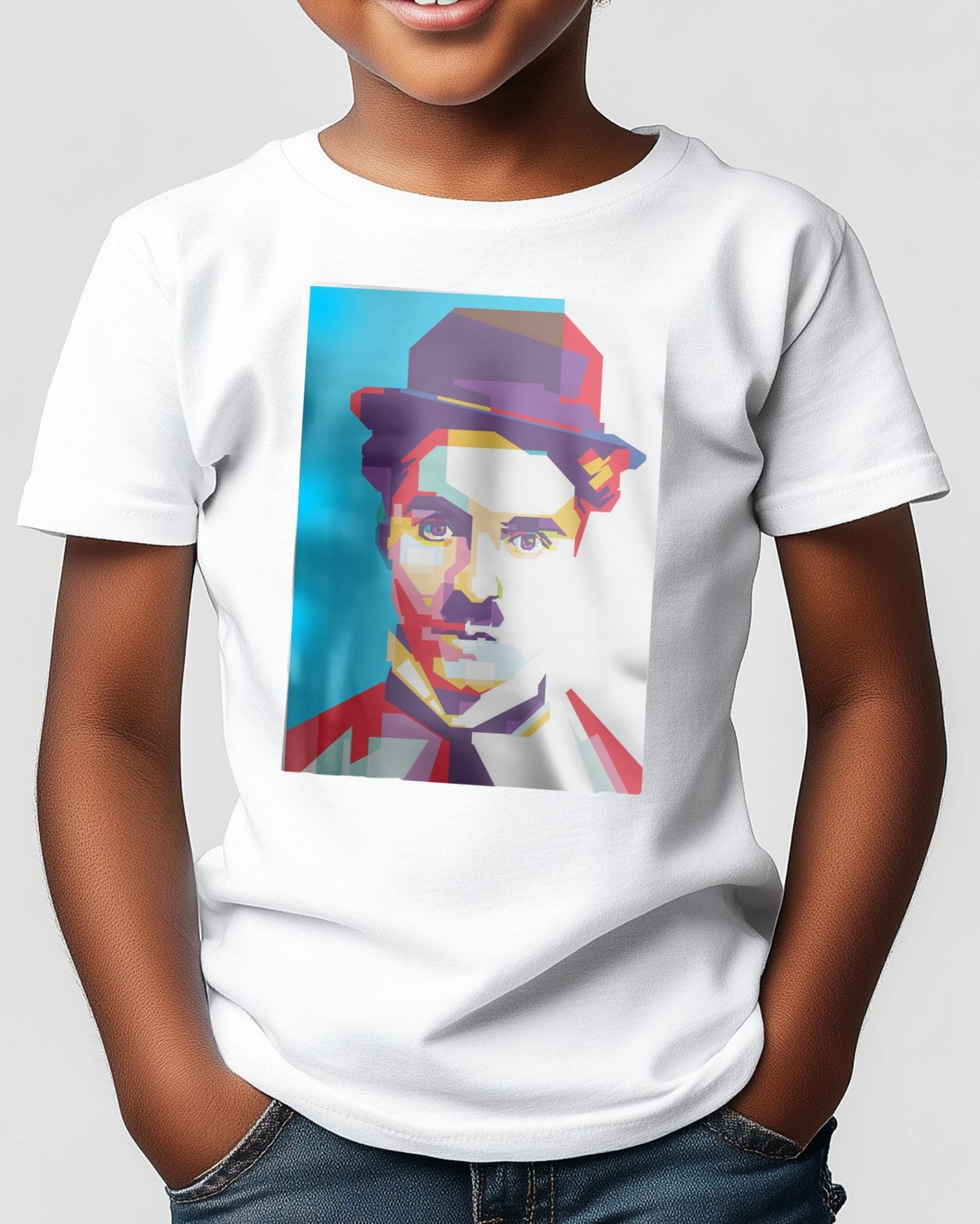 Charlie Chaplin Blue Sky BG - @WPAPbyiant