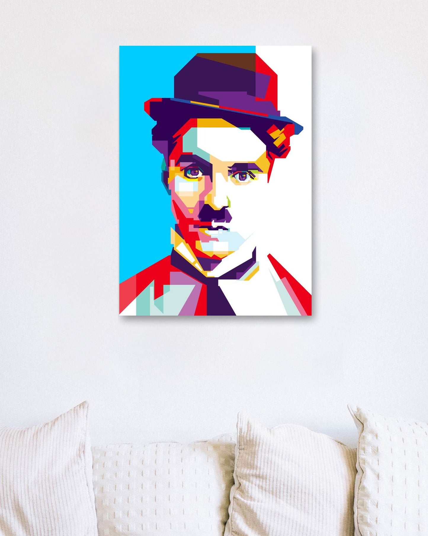 Charlie Chaplin Blue Sky BG - @WPAPbyiant