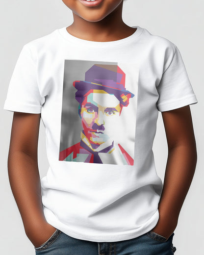 Charlie Chaplin Grey BG - @WPAPbyiant