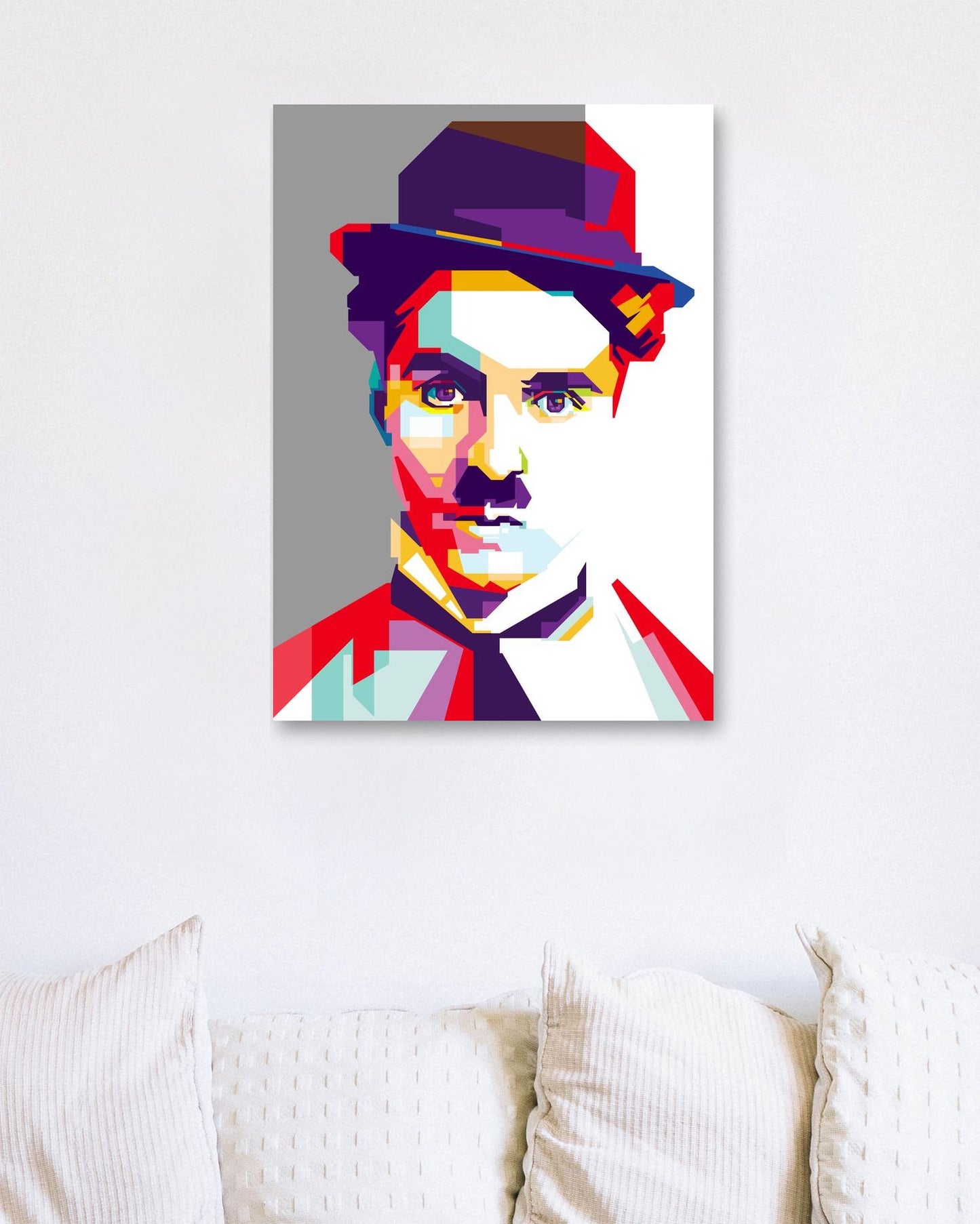 Charlie Chaplin Grey BG - @WPAPbyiant