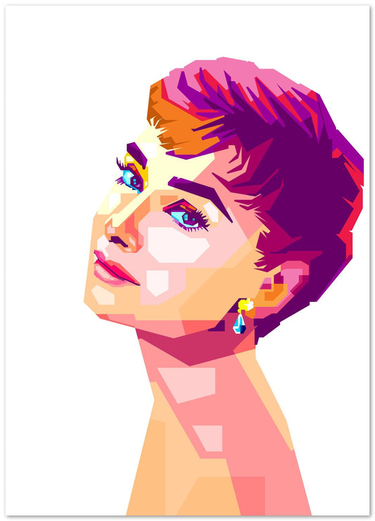 Audrey Hepburn in WPAP - @WPAPbyiant