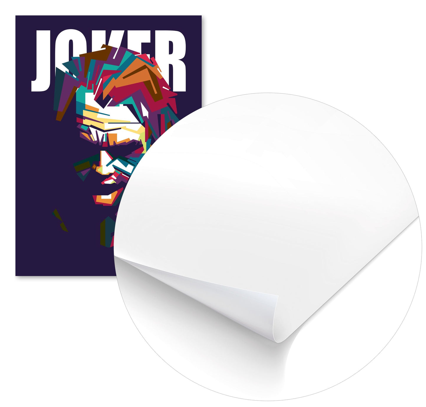 Joker abstract - @fillart