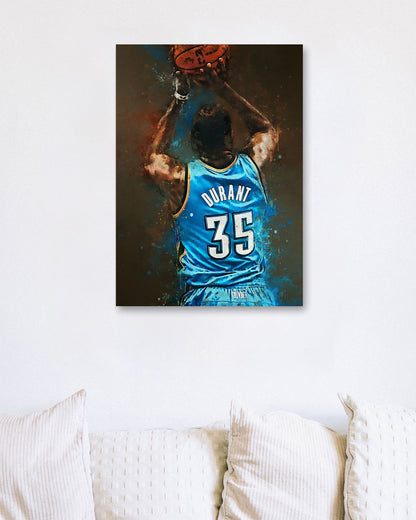 Kevin Durant - @4147_design