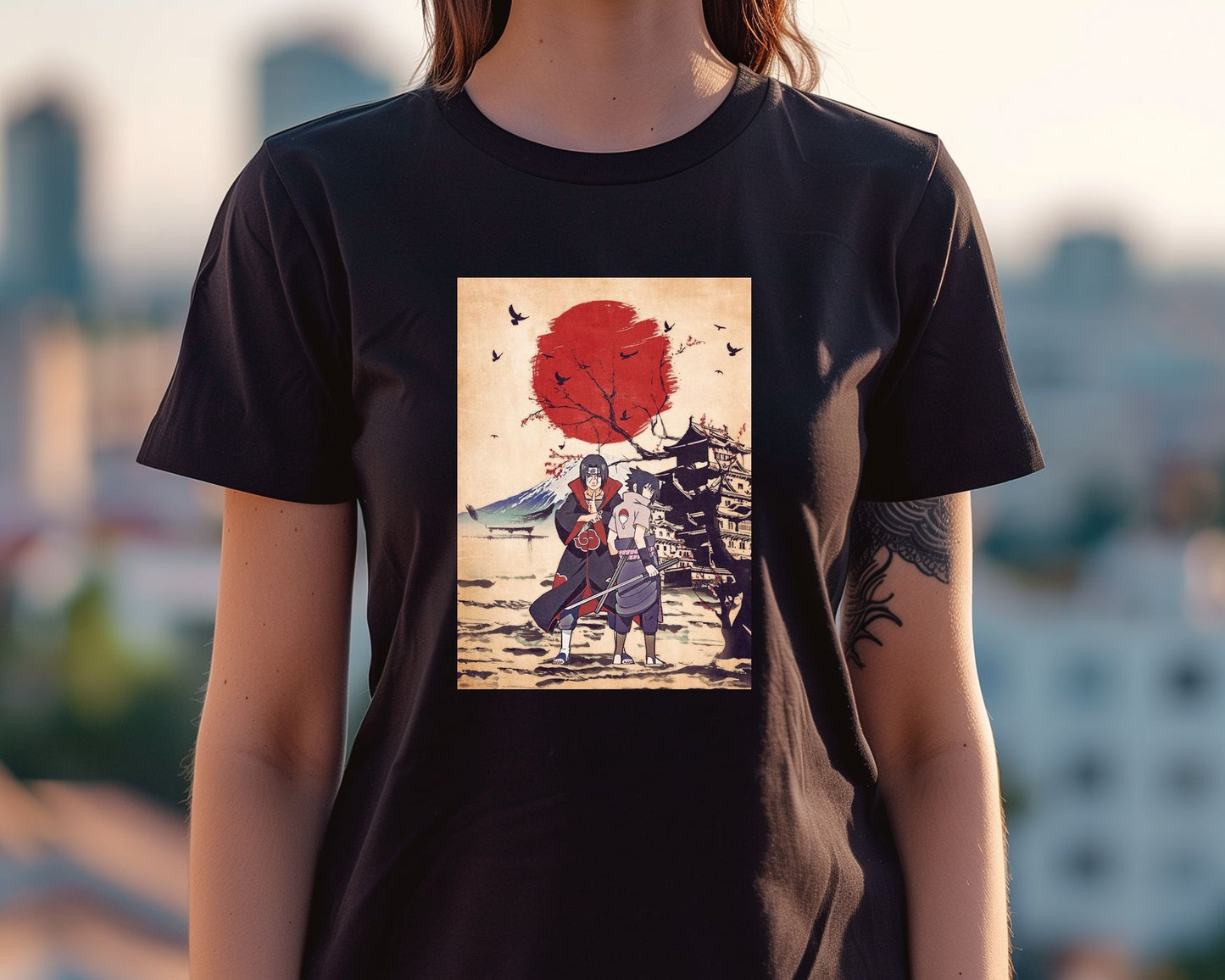 Soul of the Itachi & Sasuke - @ArtCreative