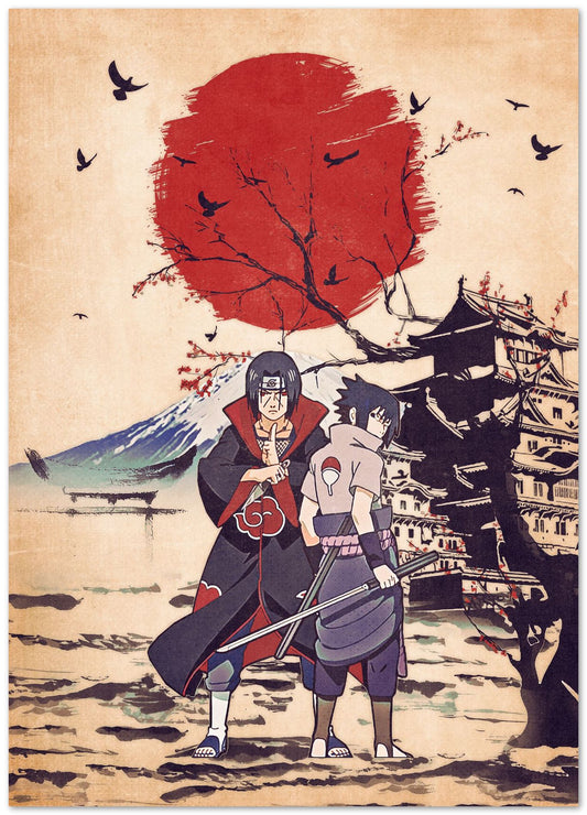 Soul of the Itachi & Sasuke - @ArtCreative