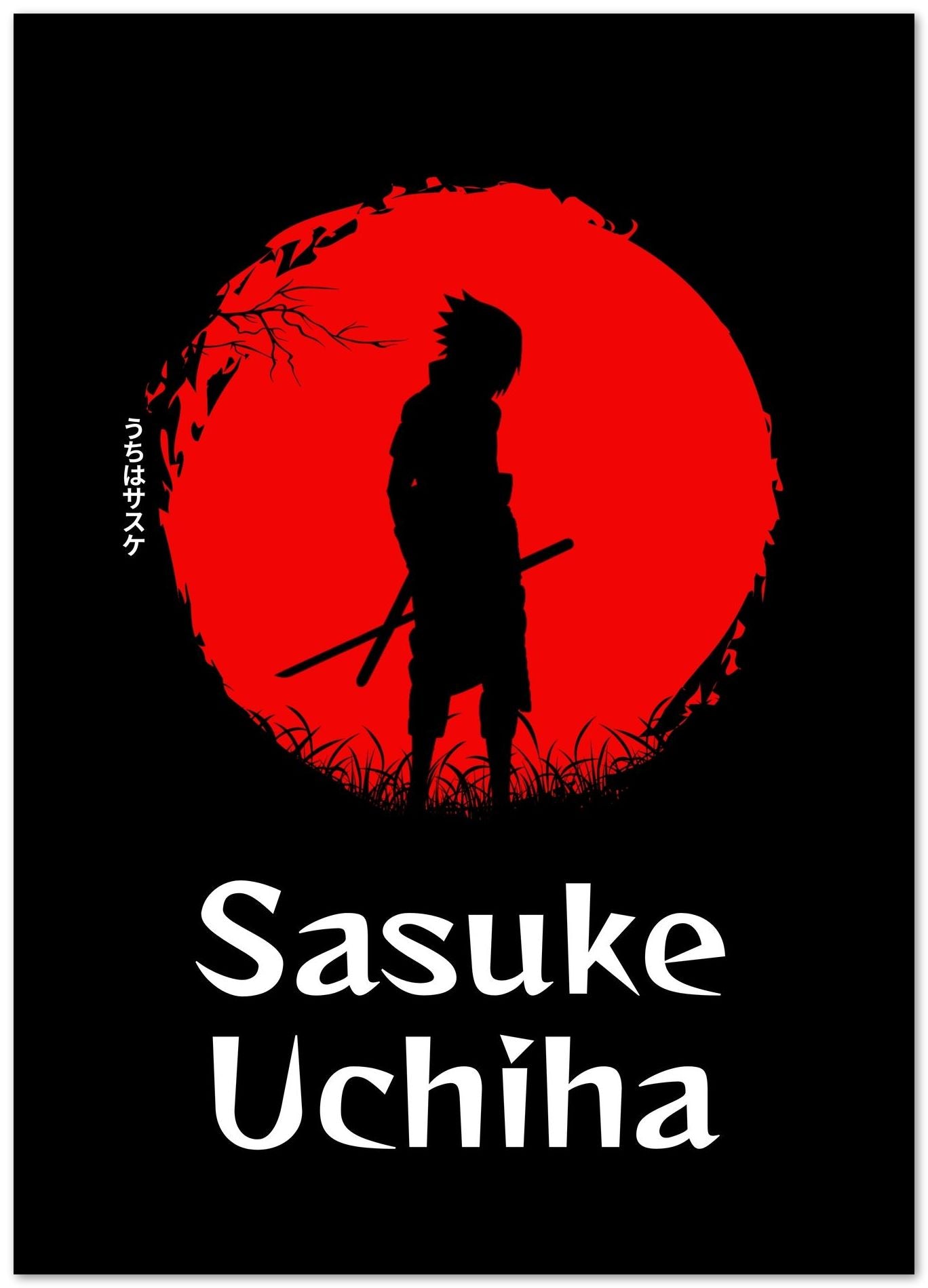 Sasuke Japanese Silhouette - @VickyHanggara