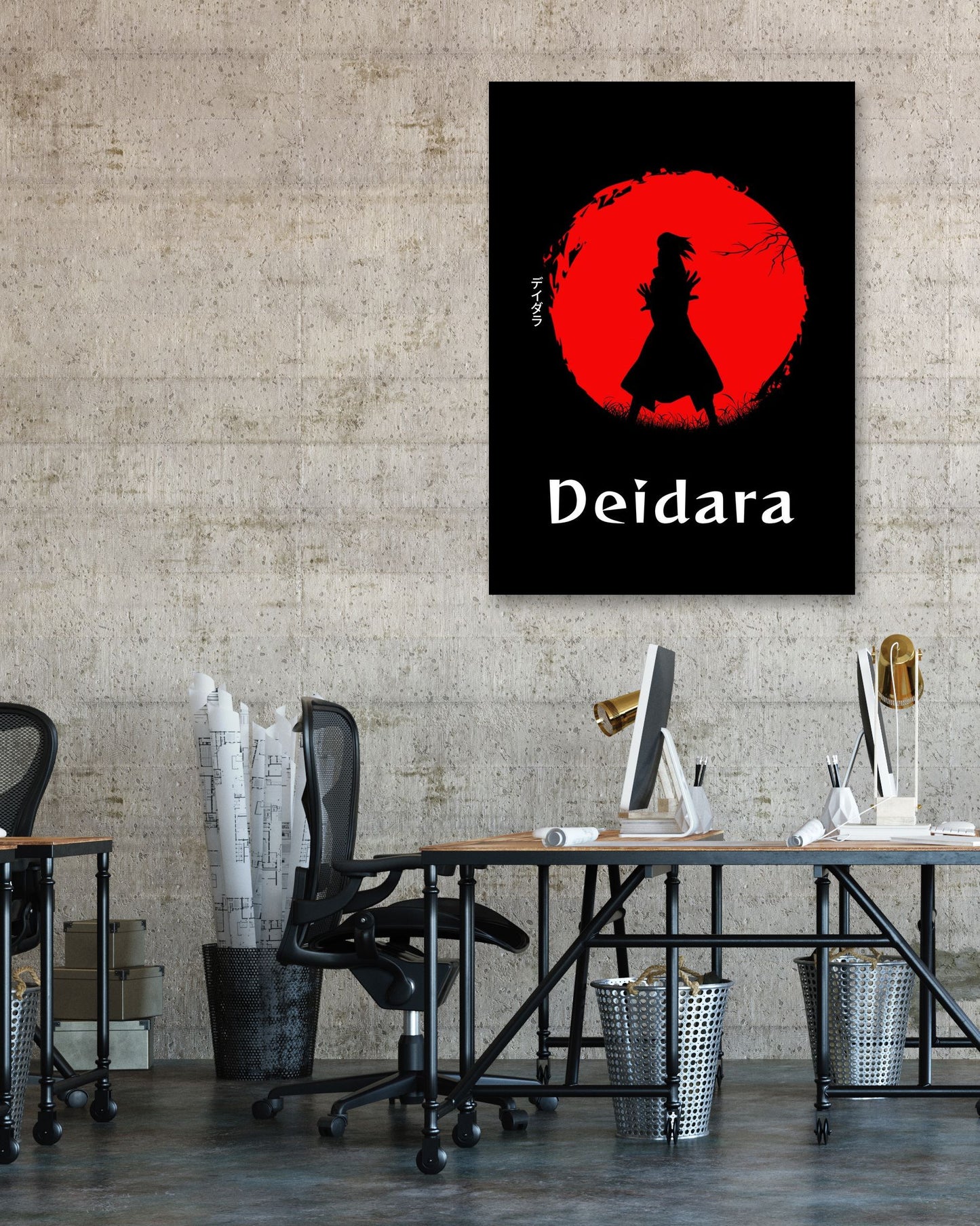 Deidara Japanese Silhouette - @VickyHanggara