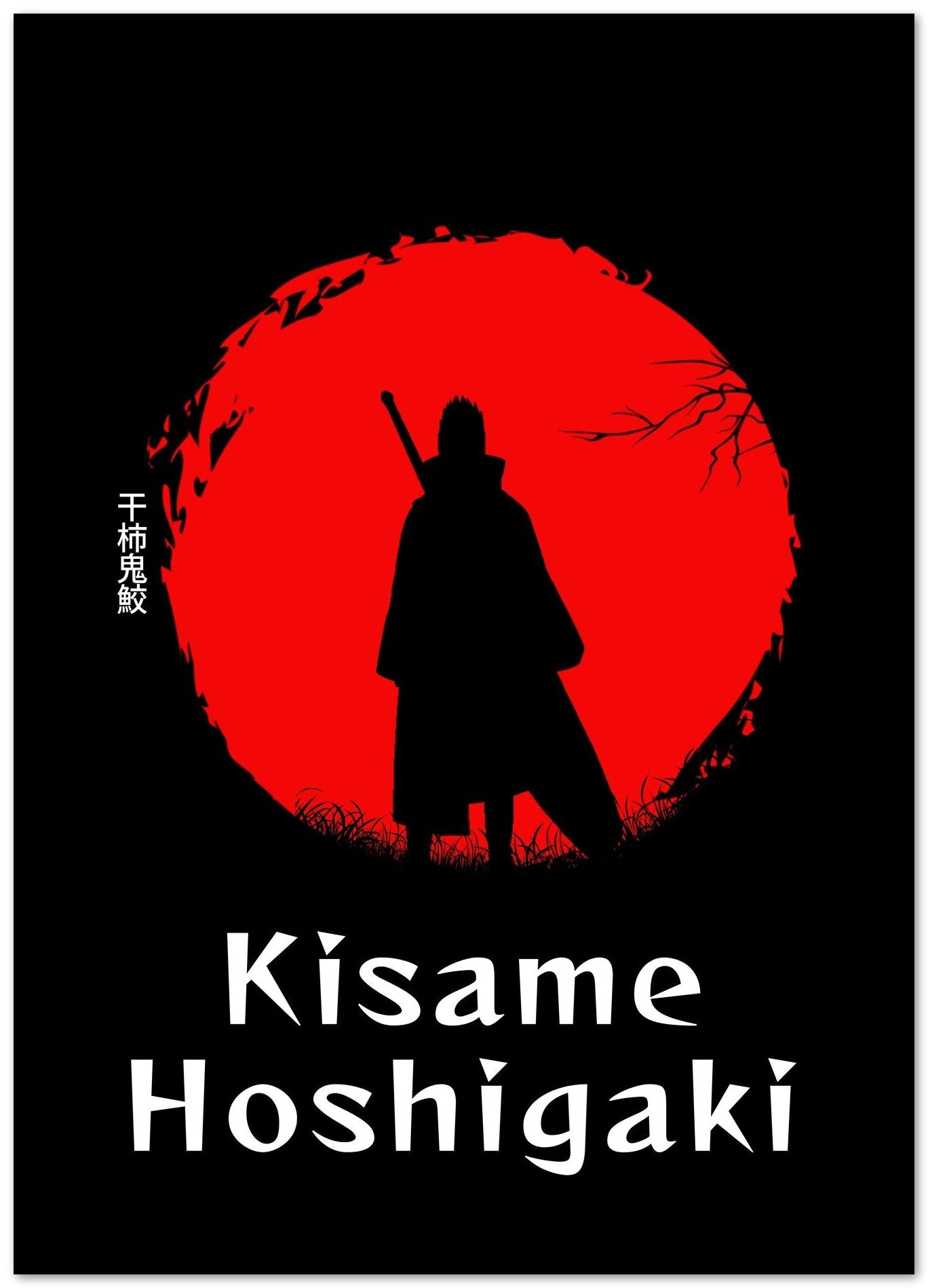 Kisame Japanese Silhouette - @VickyHanggara