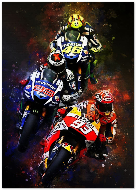 Splatter By Legend Motogp - @4147_design