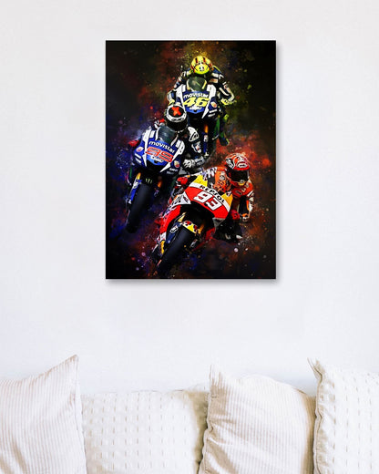 Splatter By Legend Motogp - @4147_design