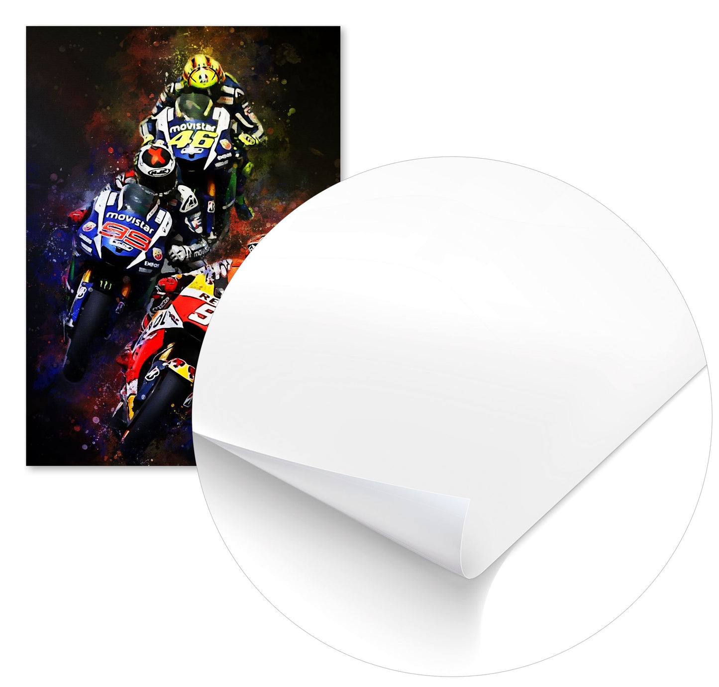 Splatter By Legend Motogp - @4147_design