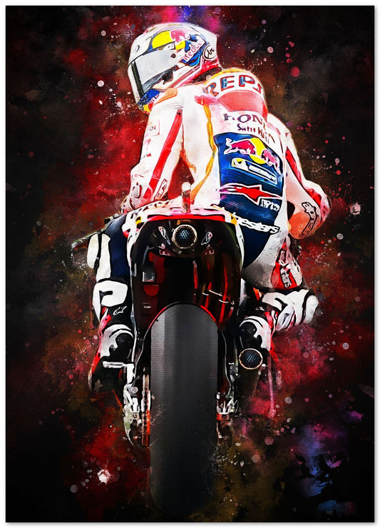 Splatter by Dani Pedrosa - @4147_design