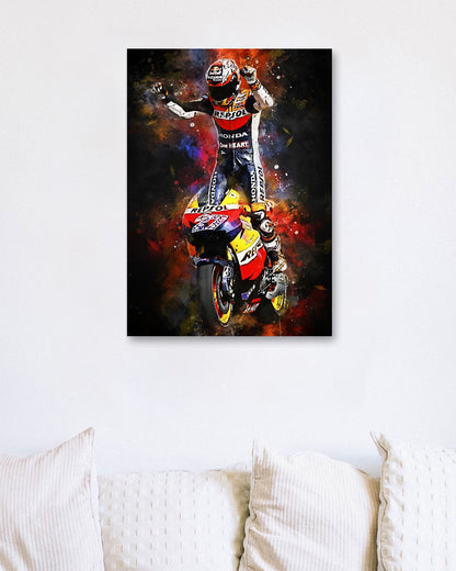 Splatter by Casey Stoner - @4147_design