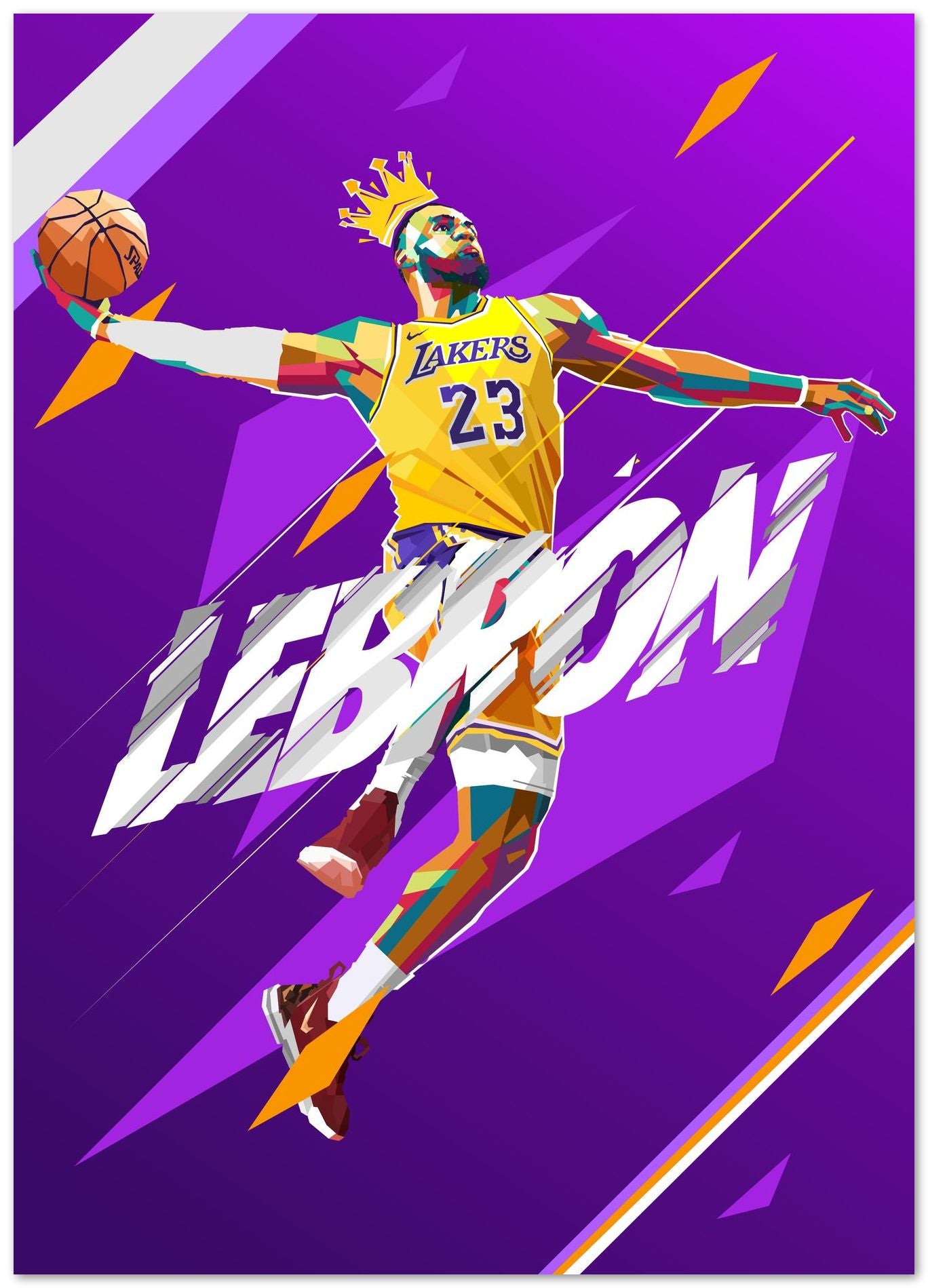 lebron james - @fillart