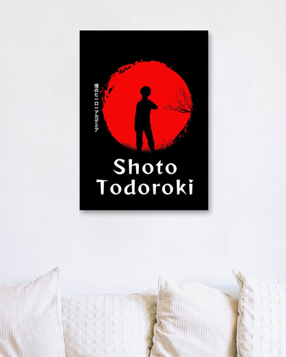 Todoroki Japanese Silhouette - @VickyHanggara