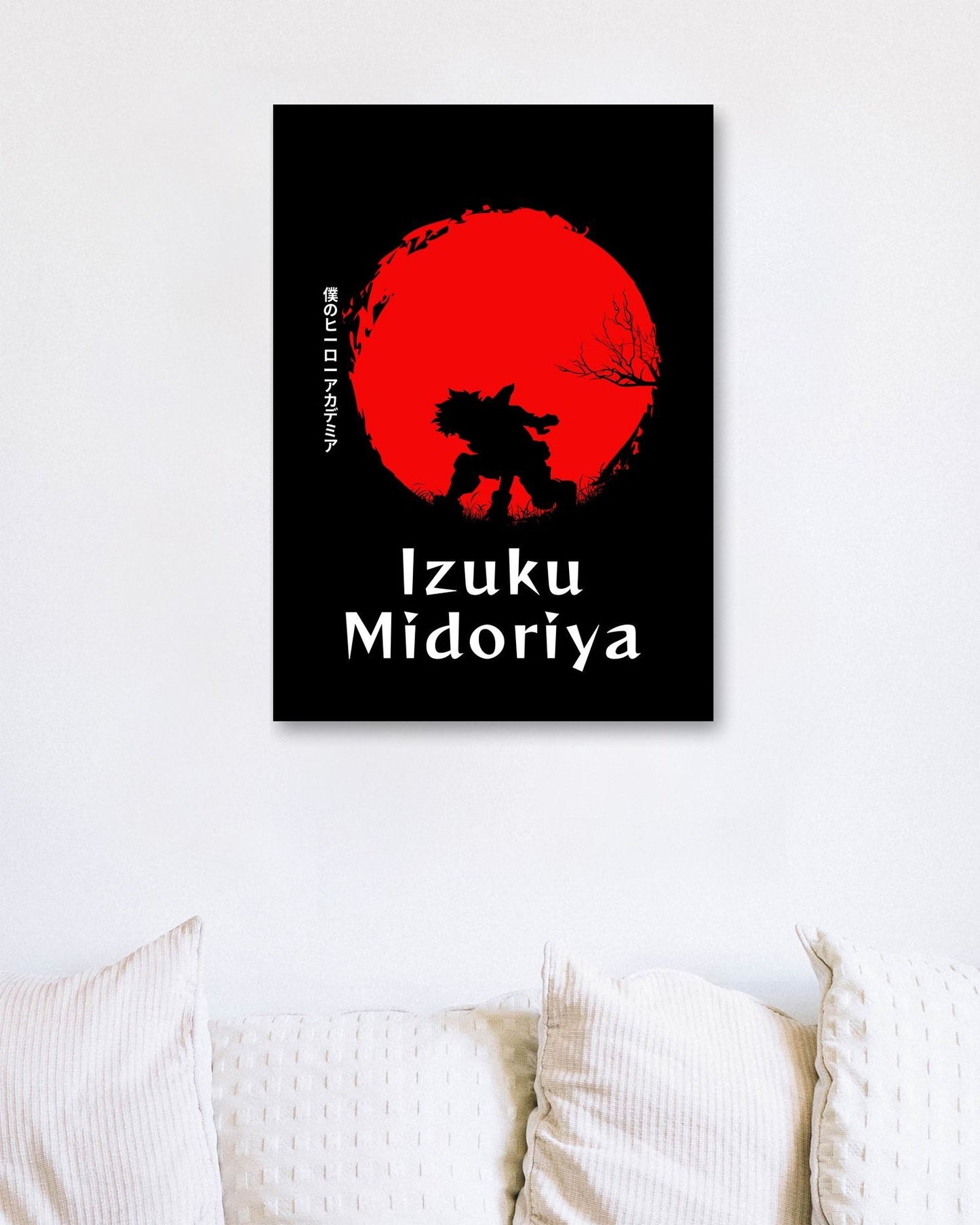 Izuku Japanese Silhouette - @VickyHanggara