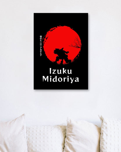 Izuku Japanese Silhouette - @VickyHanggara