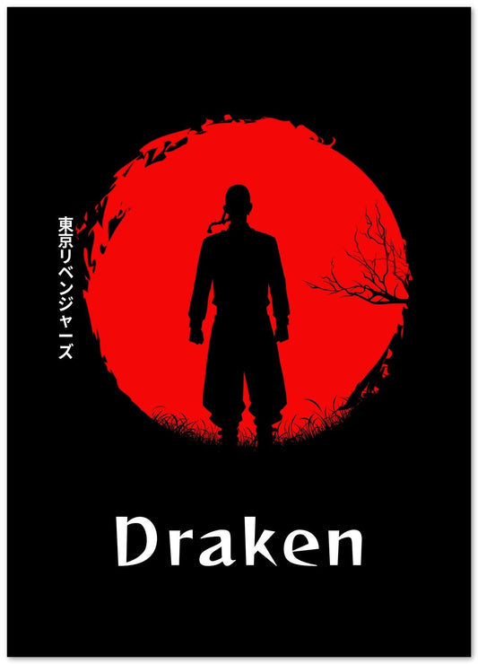 Draken Japanese Silhouette - @VickyHanggara