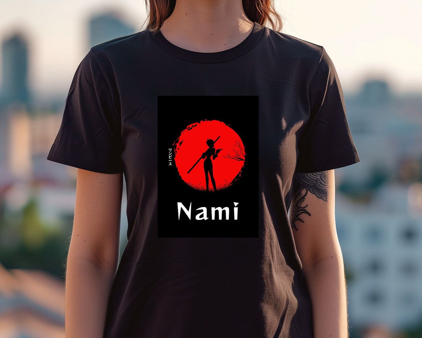 Nami Japanese Silhouette - @VickyHanggara