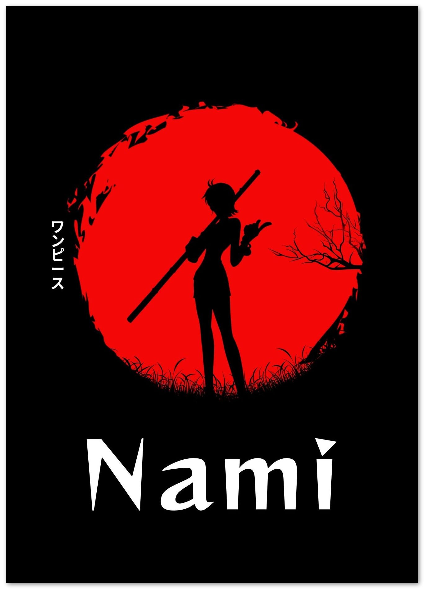 Nami Japanese Silhouette - @VickyHanggara