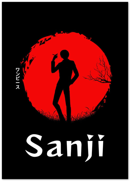 Sanji Japanese Silhouette - @VickyHanggara