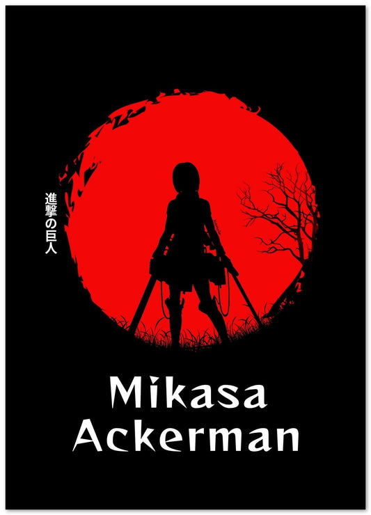 Mikasa Japanese Silhouette - @VickyHanggara