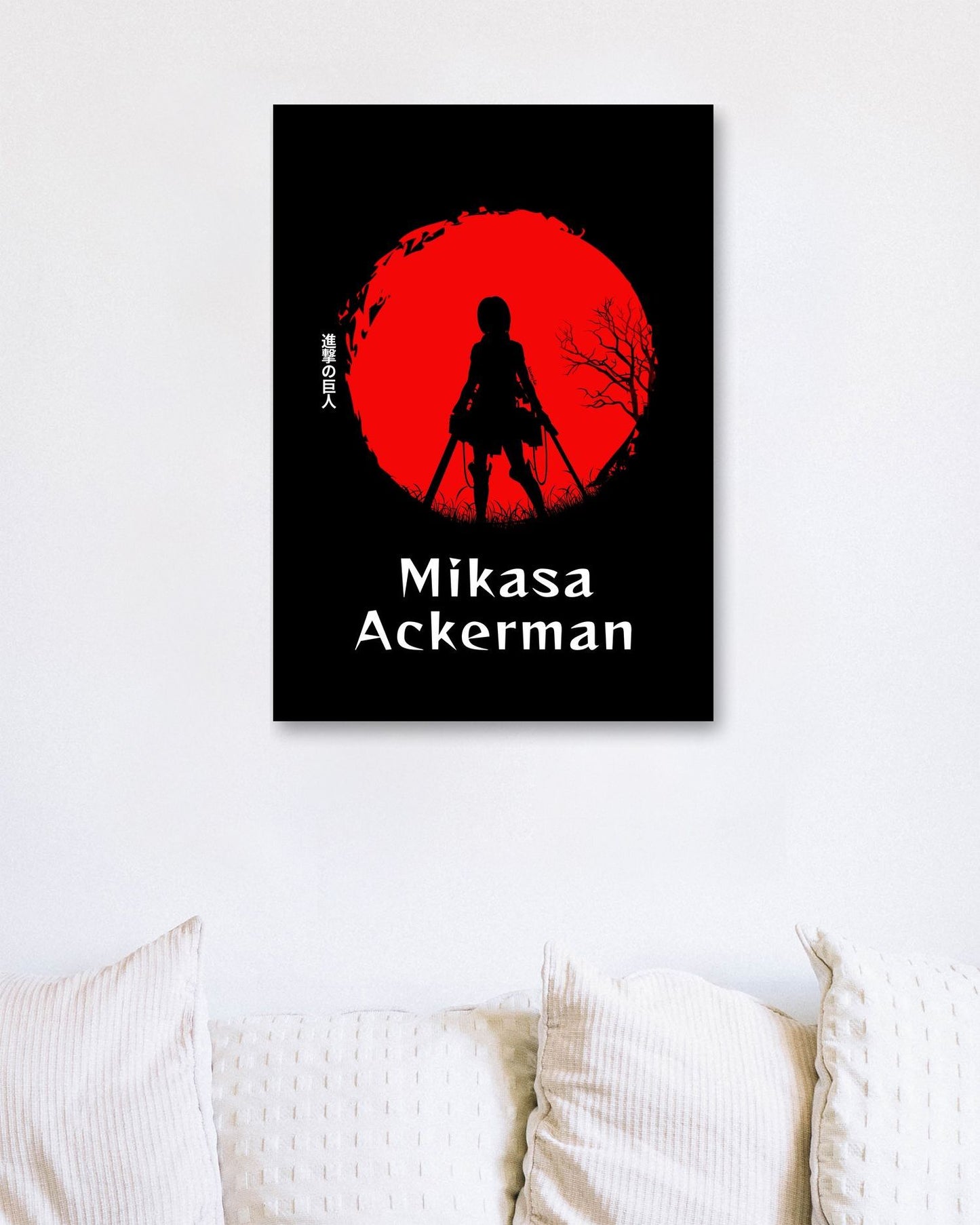 Mikasa Japanese Silhouette - @VickyHanggara