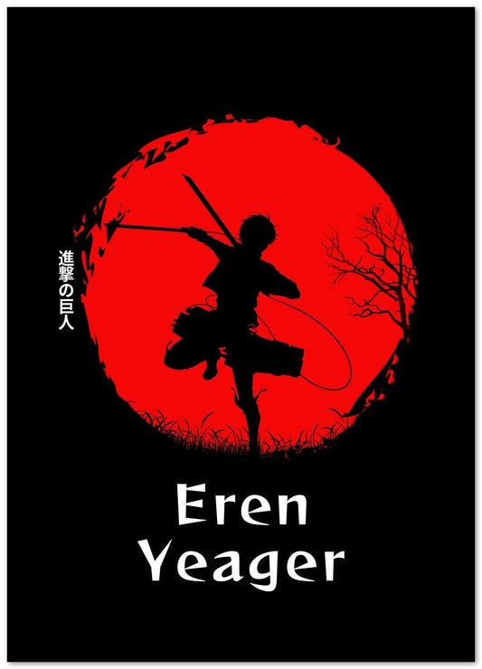 Eren Japanese Silhouette - @VickyHanggara