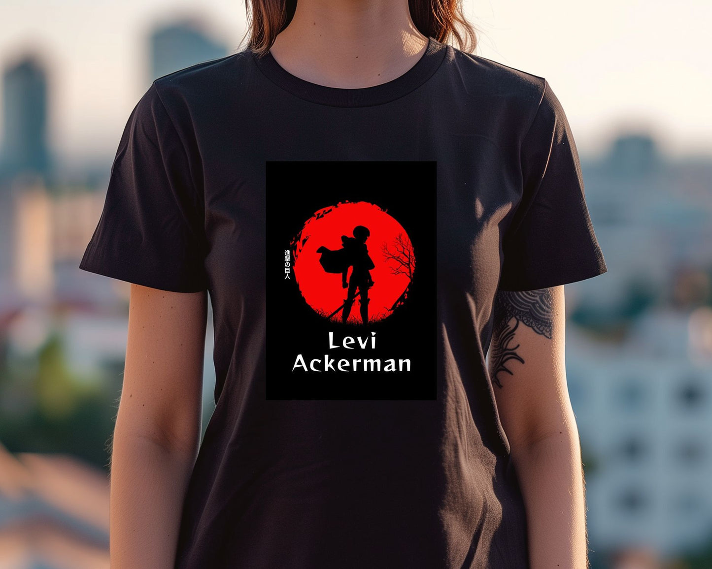 Levi Japanese Silhouette - @VickyHanggara