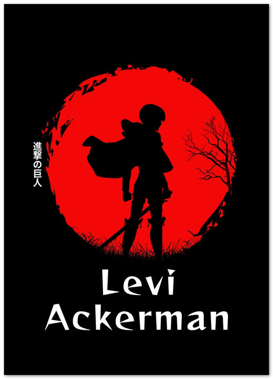 Levi Japanese Silhouette - @VickyHanggara