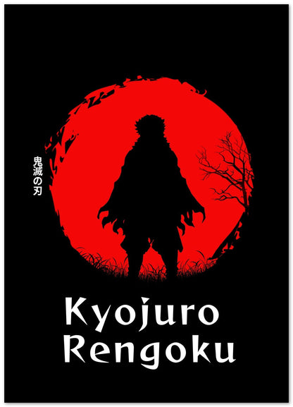 Rengoku Japanese Silhouette - @VickyHanggara