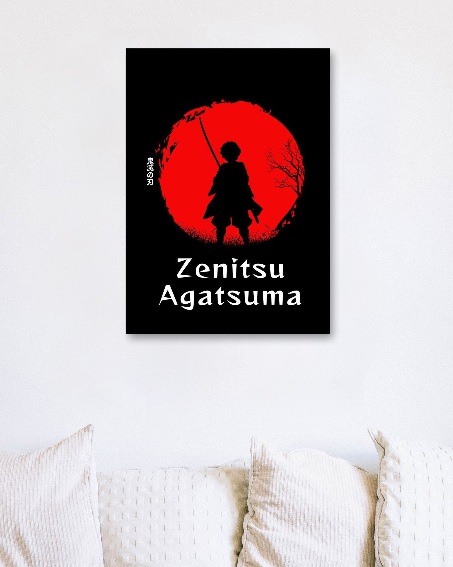 Zenitsu Japanese Silhouette - @VickyHanggara